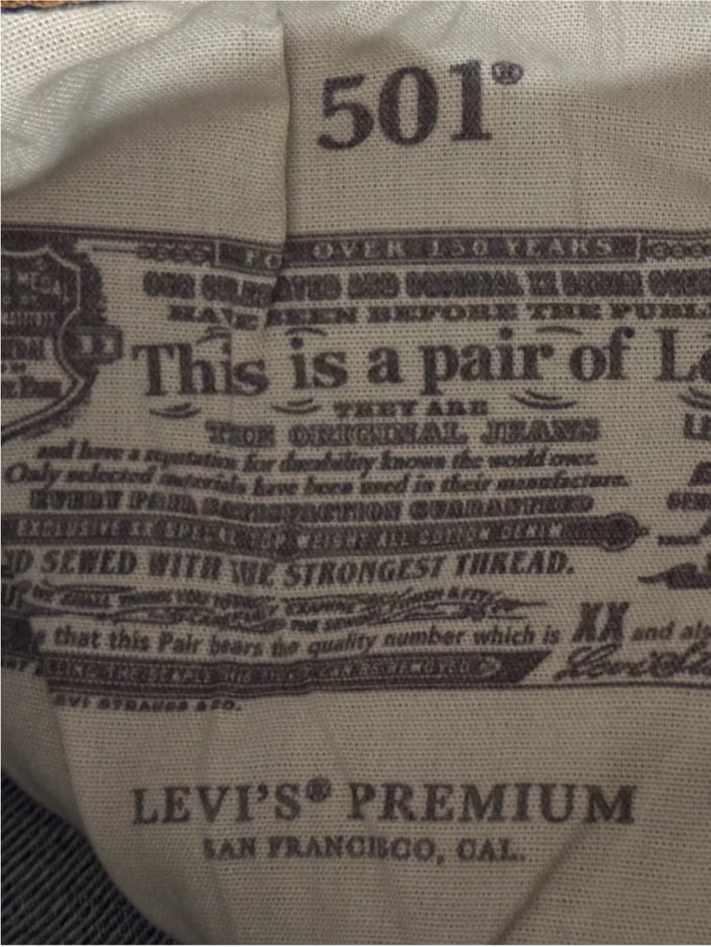 Levi’s Premium 501 ’90s Jeans Size W27 L30 - Picture 8 of 15